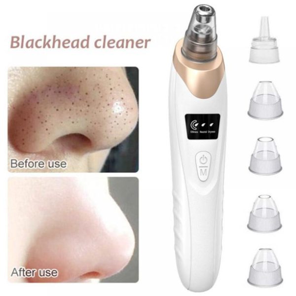 Deep facial pore vacuum cleaner