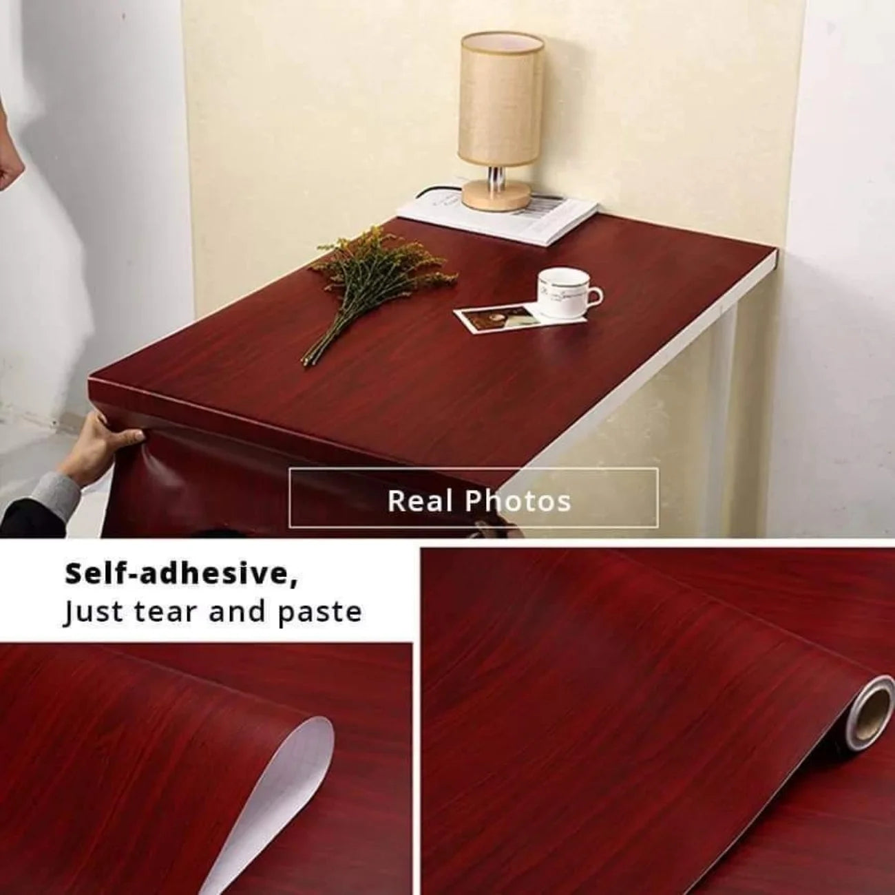 Natural wooden touch makeover