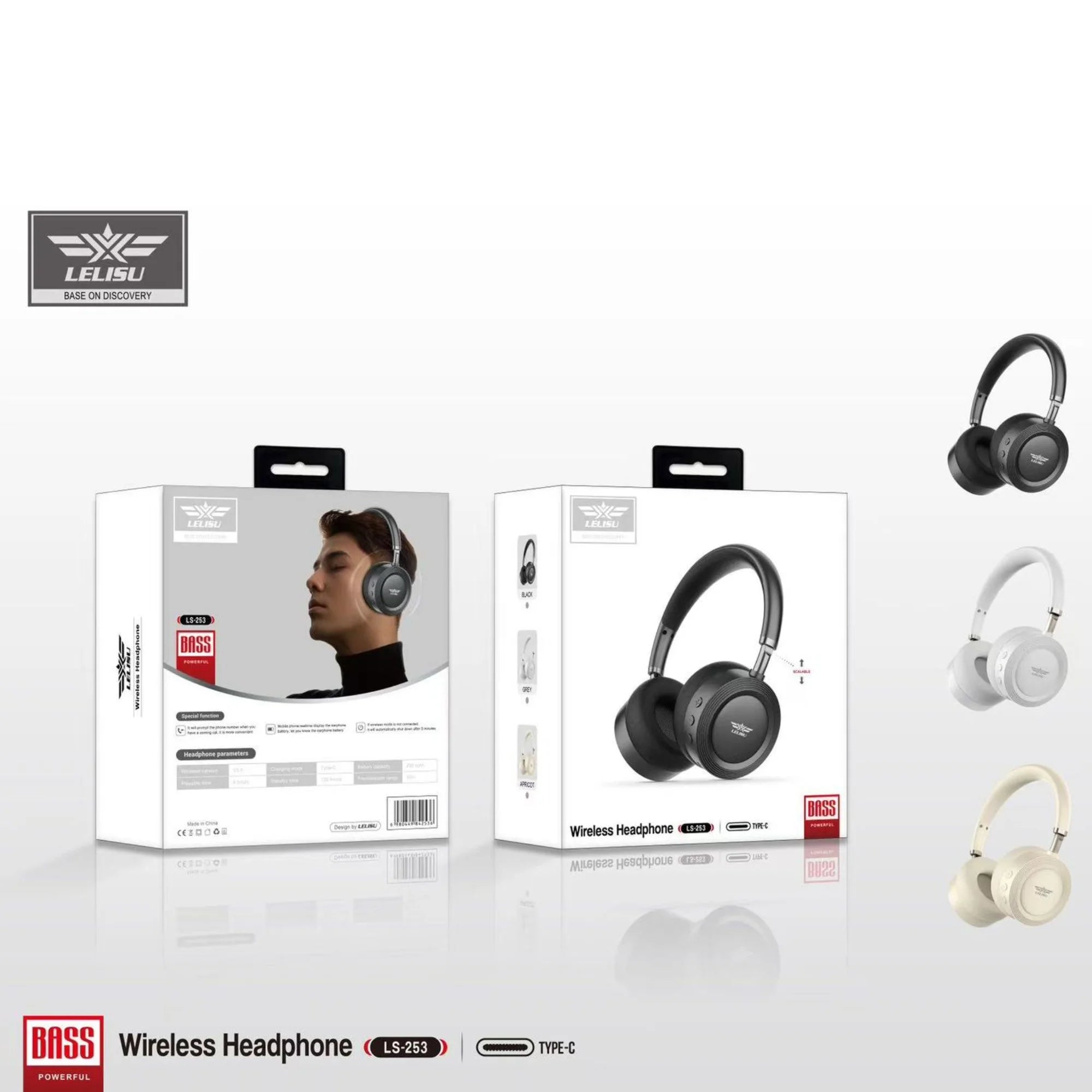 Wireless Bluetooth Over-Ear Headphones