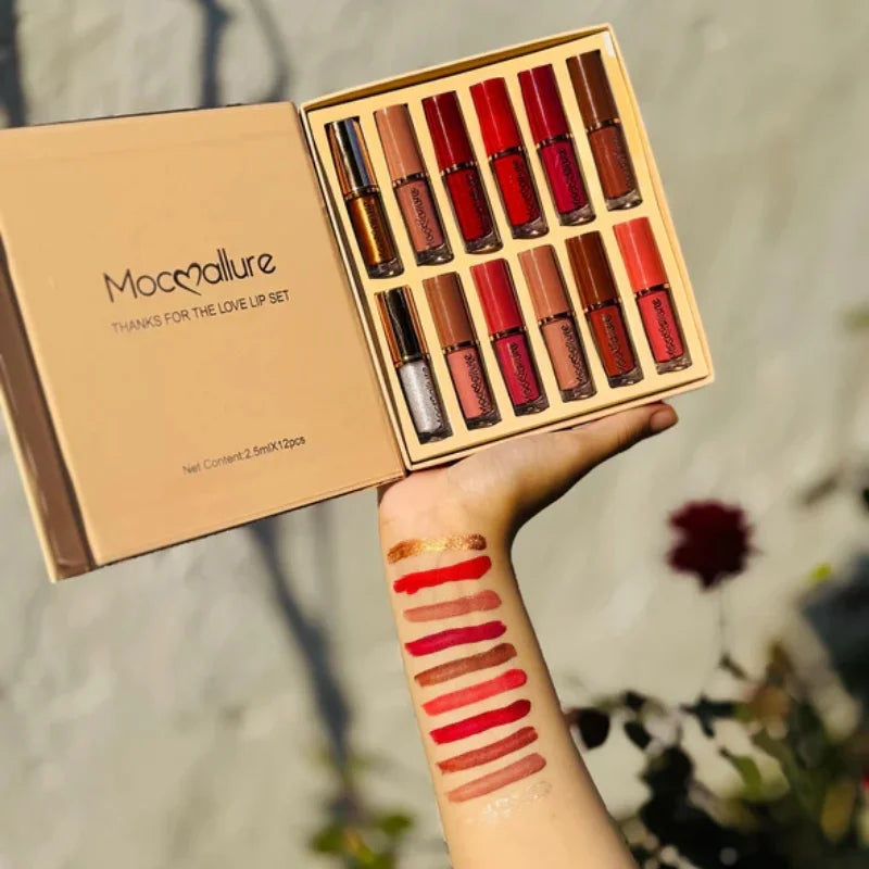 Matte liquid lipstick set