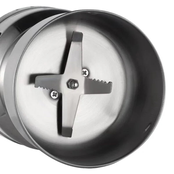 Powerful stainless steel grinder