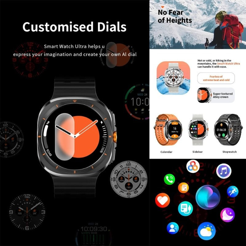 Premium smartwatch for active lifestyle