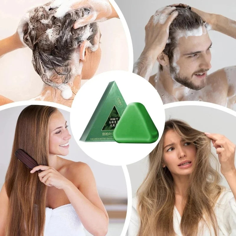 Plant-based herbal shampoo bar