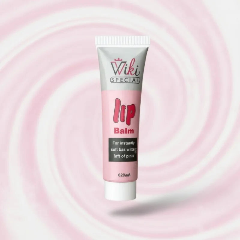 Moisturizing pink tint lip balm