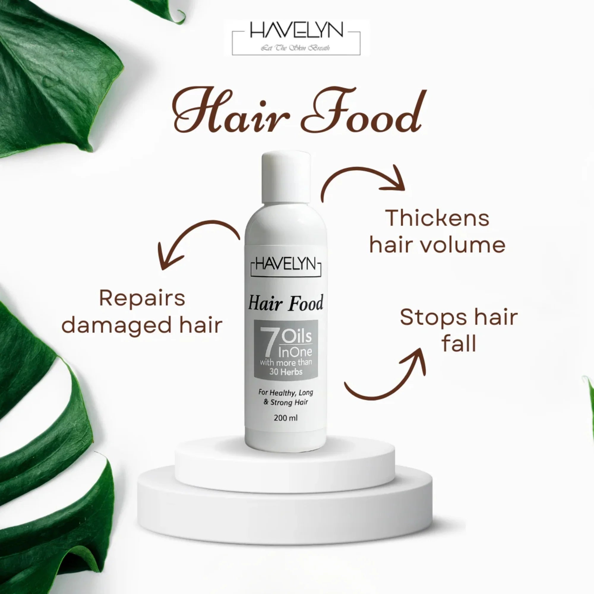 Nourishing herbal hair oil