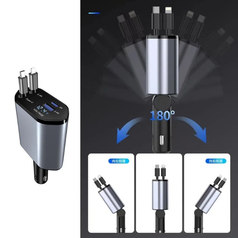 Fast charging car adapter