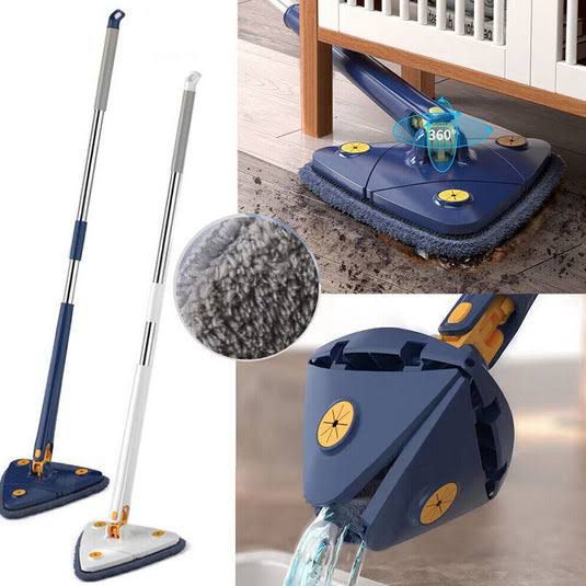 Multi-surface cleaning mop