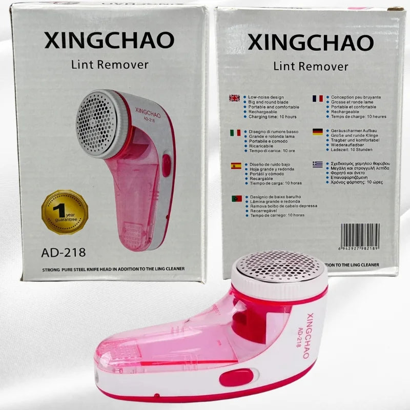 Compact lint and fabric remover