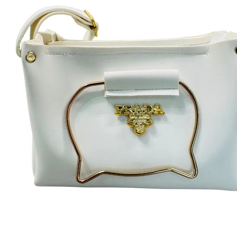 Elegant Cat Handle Handbag for Girls & Ladies