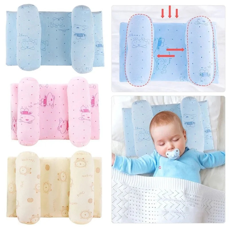 Comfortable flat head prevention pillow