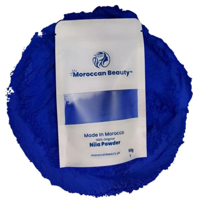 Blue nila skin powder