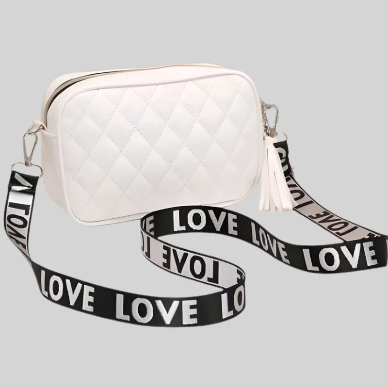 Trendy durable leather shoulder bag