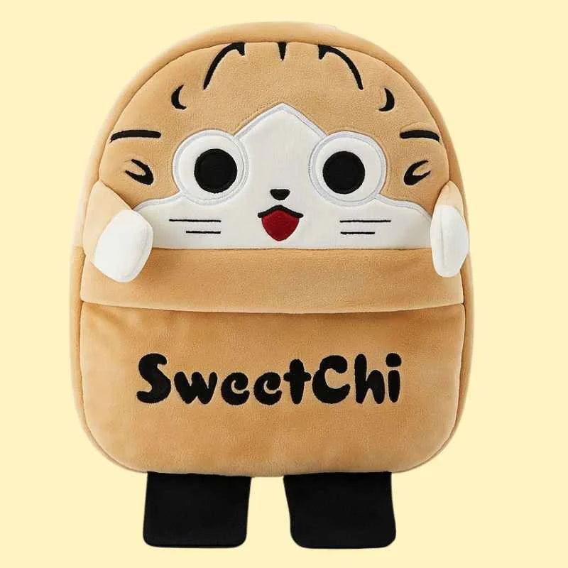 Adorable Soft Plush Girls Backpack