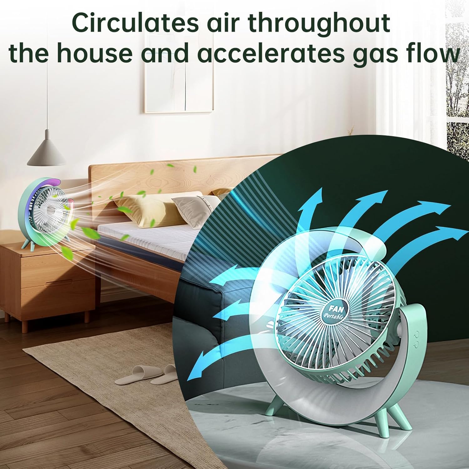 Stylish personal cooling fan
