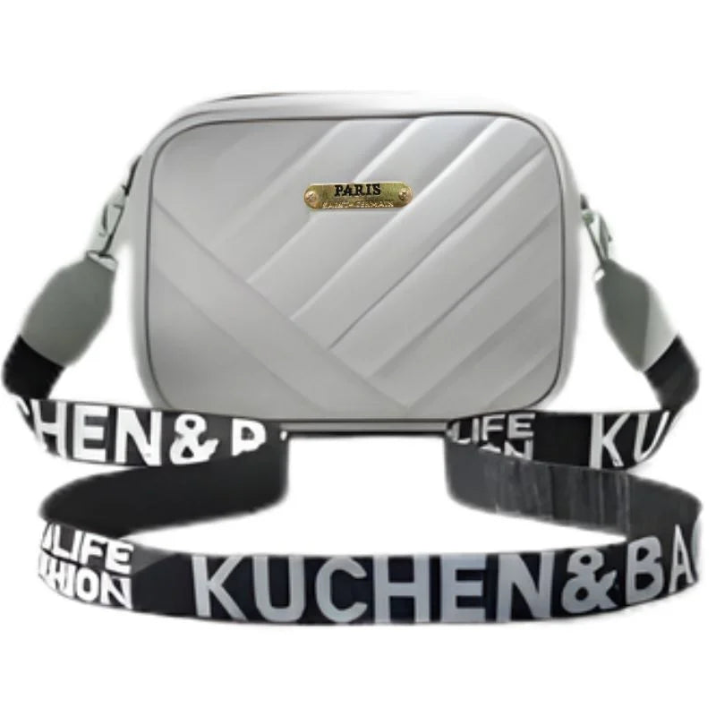 Trendy durable leather shoulder bag