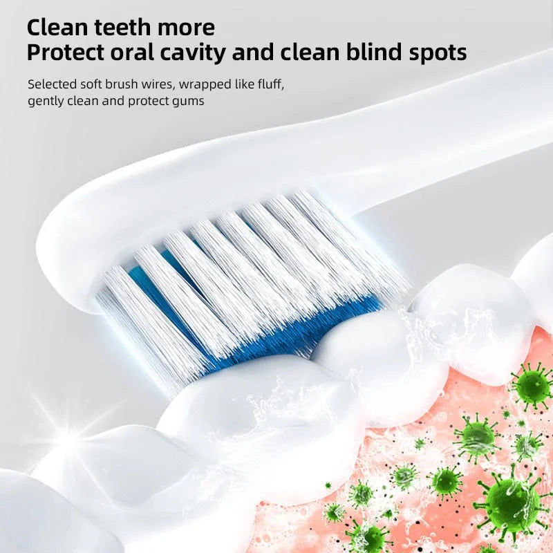 Advanced sonic electric toothbrush for deep cleaning and whitening