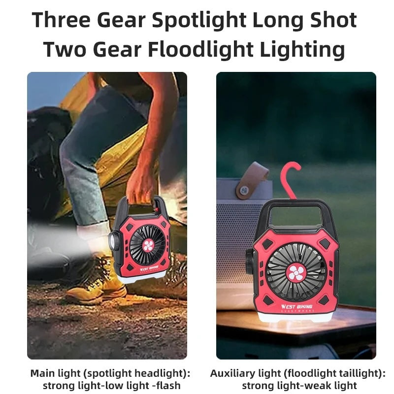 Cool, light, and charge