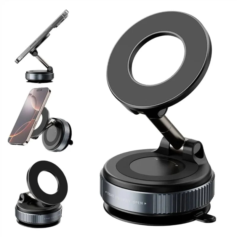 Universal foldable phone holder