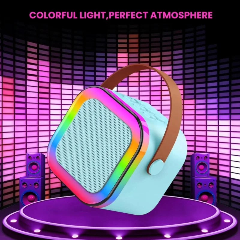 Portable karaoke speaker system