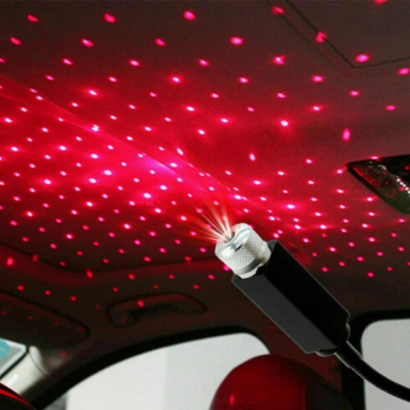 Mini star projector for ambiance