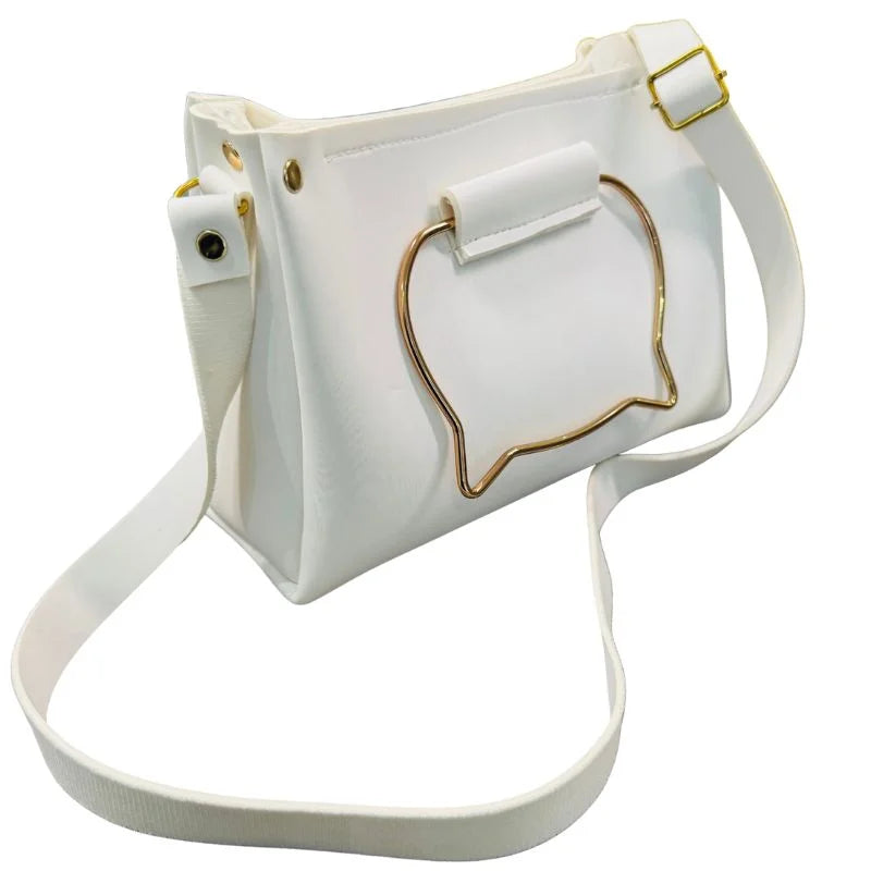 Elegant Cat Handle Handbag for Girls & Ladies