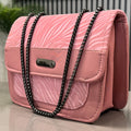 Elegant faux leather shoulder bag