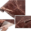 Elegant waterproof marble sheet sticker