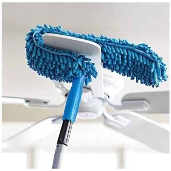 Flexible extendable microfiber duster