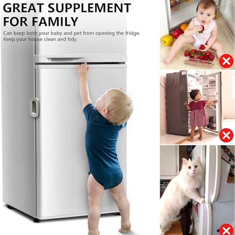 Secure fridge, protect kids