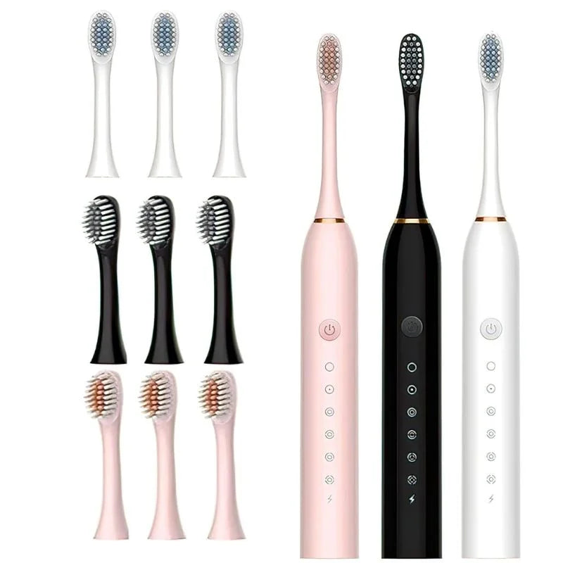 Advanced sonic electric toothbrush for deep cleaning and whitening