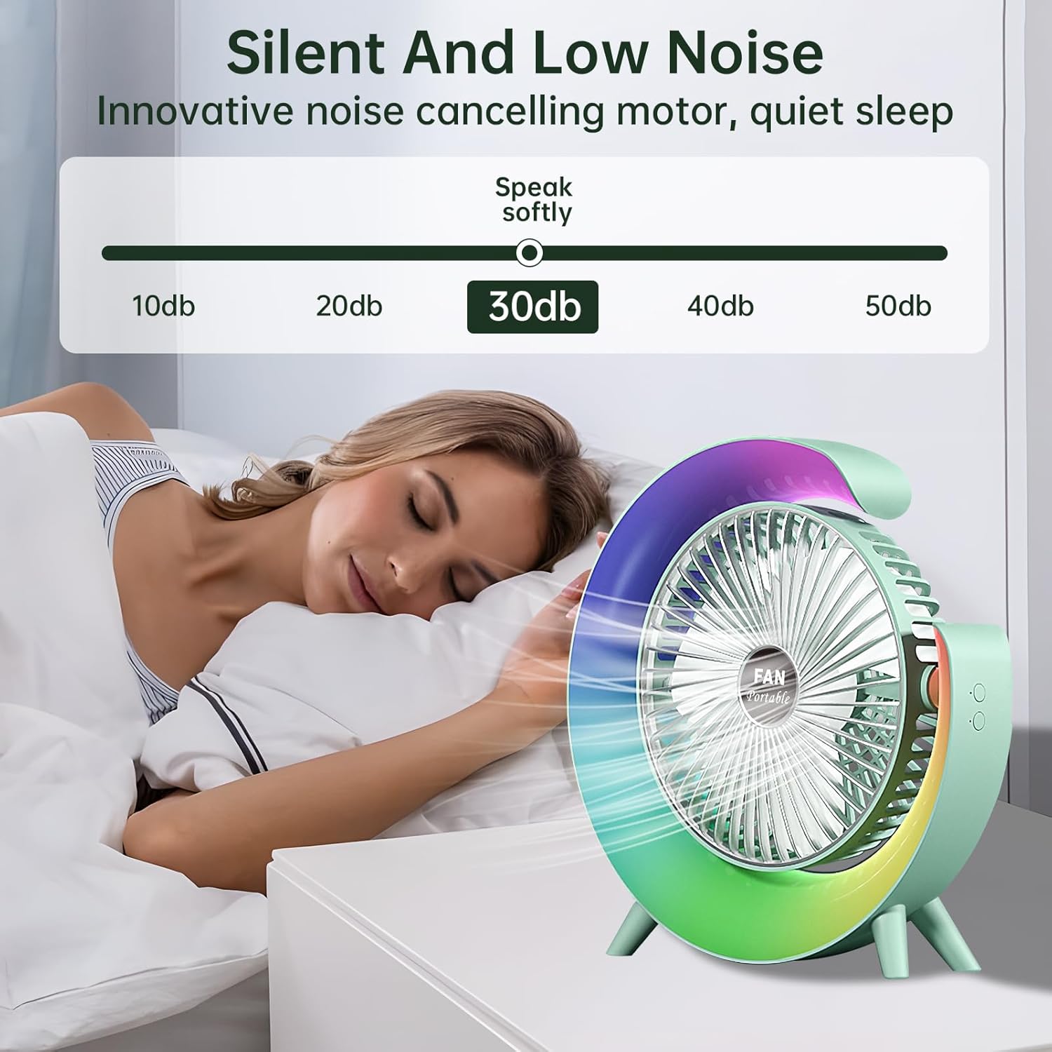 Stylish personal cooling fan