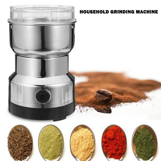 Powerful stainless steel grinder