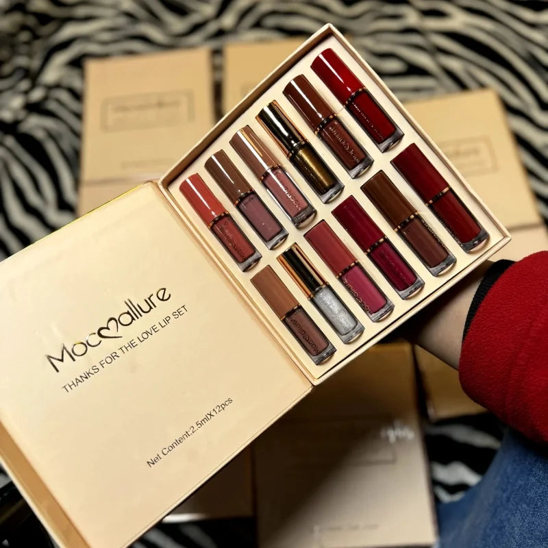 Matte liquid lipstick set