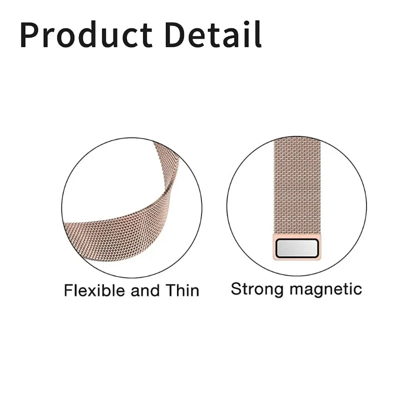 Stylish Stainless Steel Strap