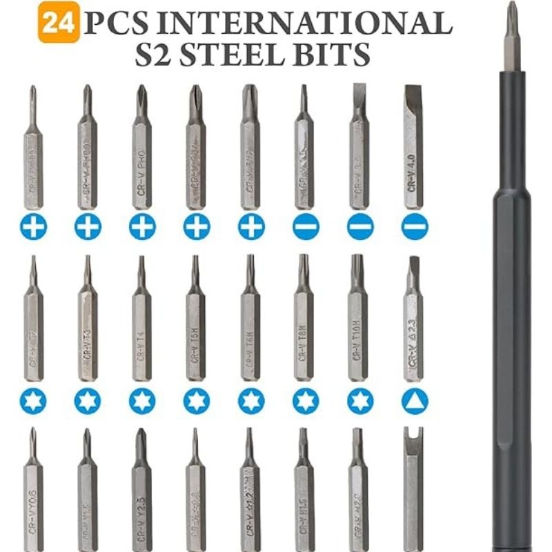 Compact precision repair toolkit