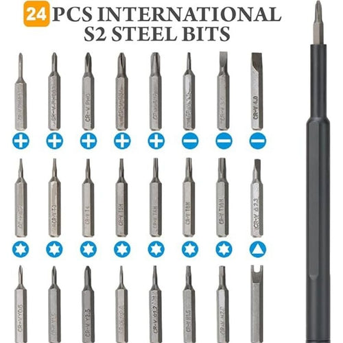 Compact precision repair toolkit