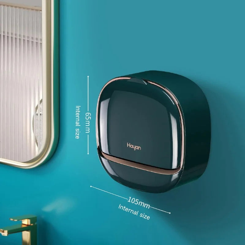 Wall-mounted soap holder