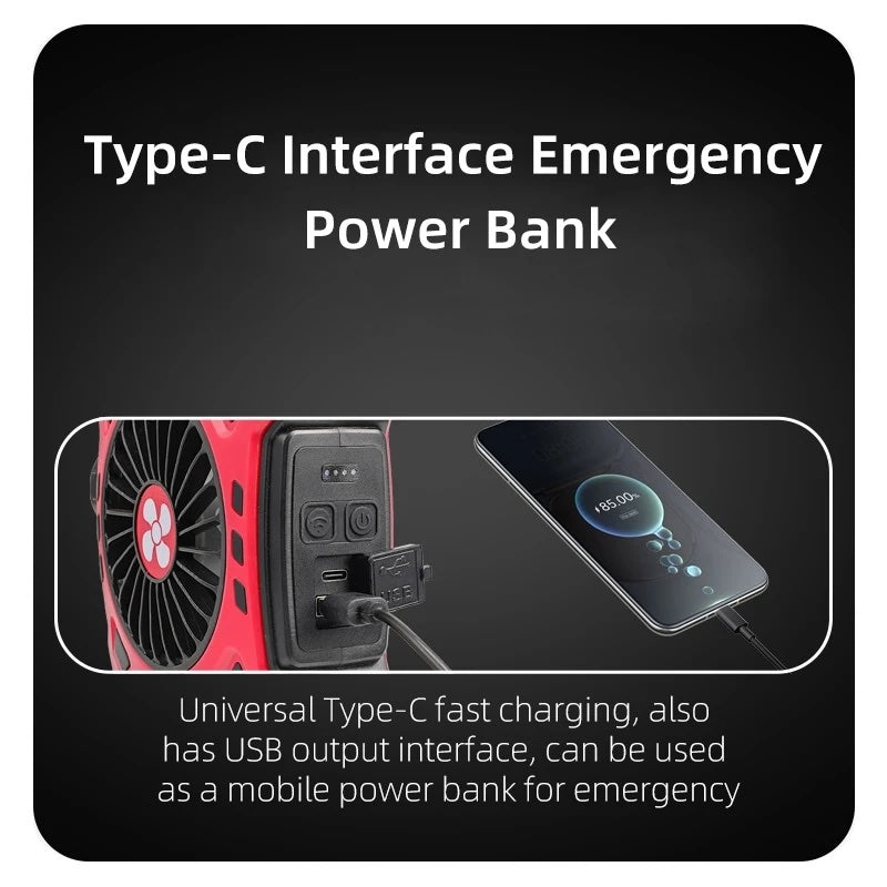 Cool, light, and charge