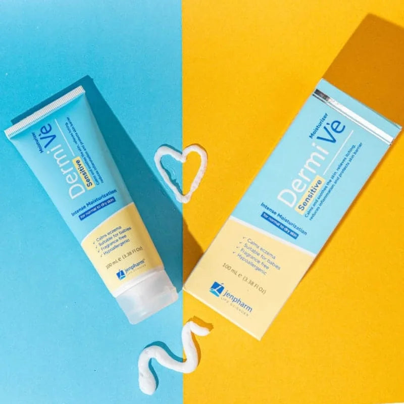 Hydrating lotion for dry, sensitive skin