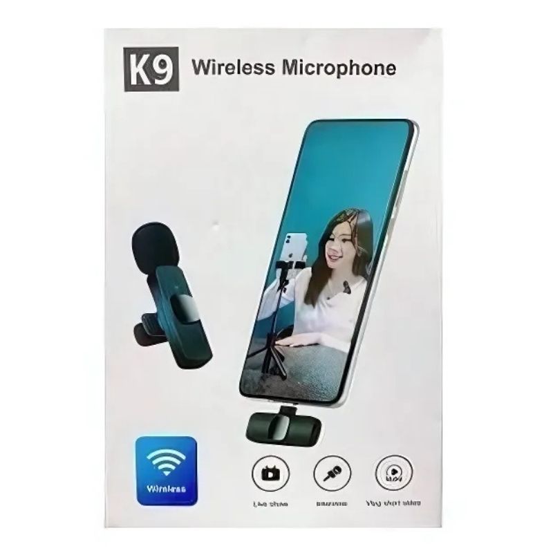 Crystal-clear wireless lavalier microphone