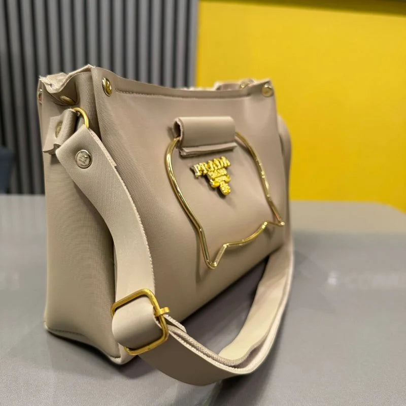 Elegant Cat Handle Handbag for Girls & Ladies