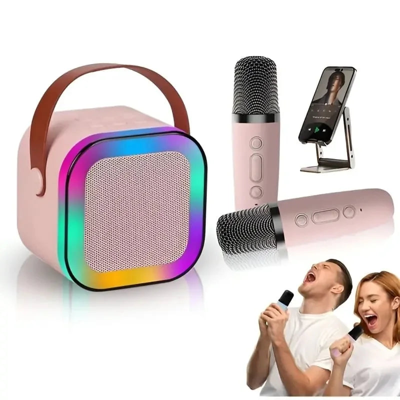 Portable karaoke speaker system