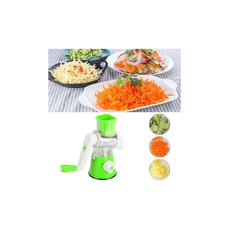 Manual vegetable slicer grater