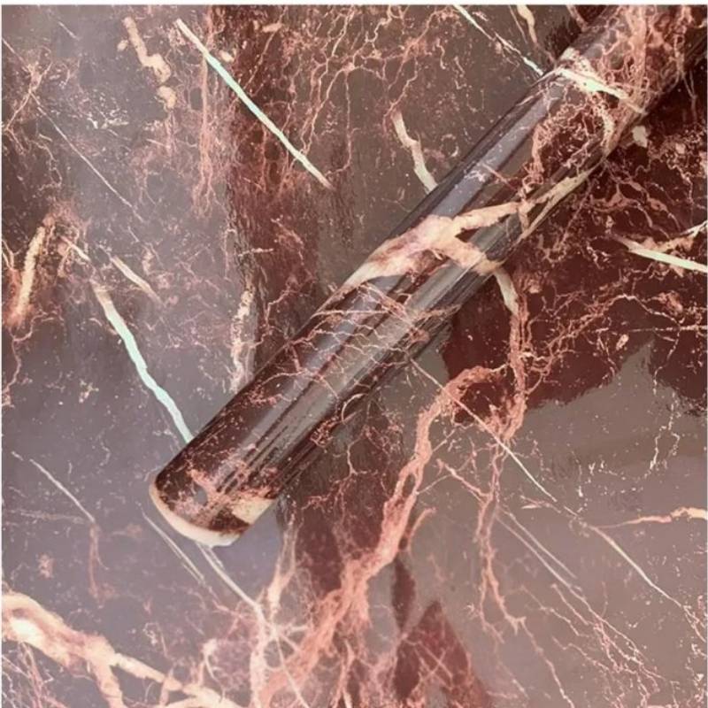 Elegant waterproof marble sheet sticker