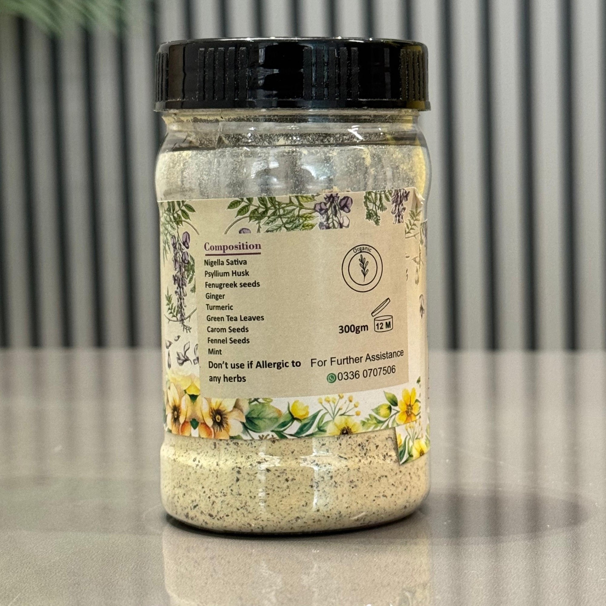 Natural weight loss herbal formula