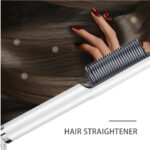 Dual-Purpose Hair Straightener Brush & Styler