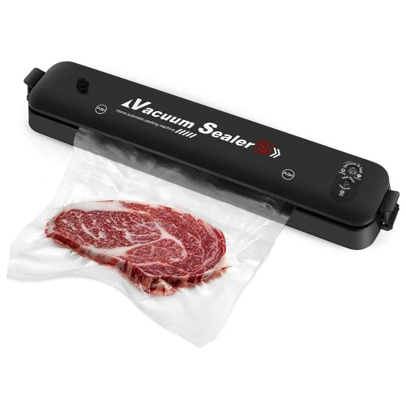 Automatic compact vacuum food sealer