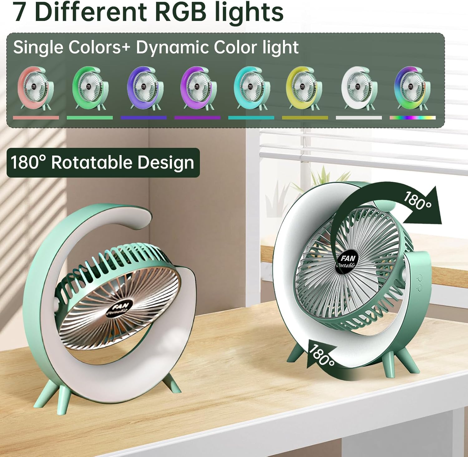 Stylish personal cooling fan