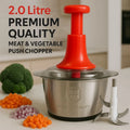 Manual Hand Push Food Chopper