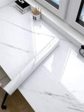 Elegant waterproof marble sheet sticker